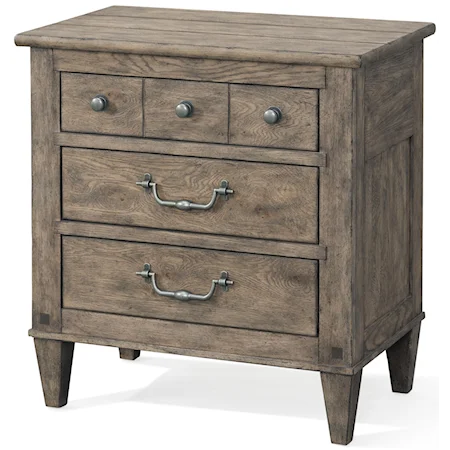 3 Drawer Night Stand with Power Box